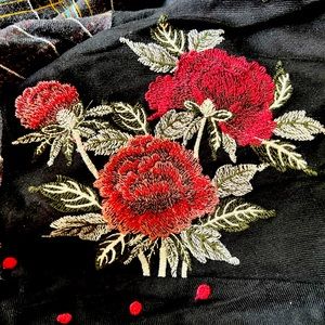 Maeve Embroidery Patchwork Dress